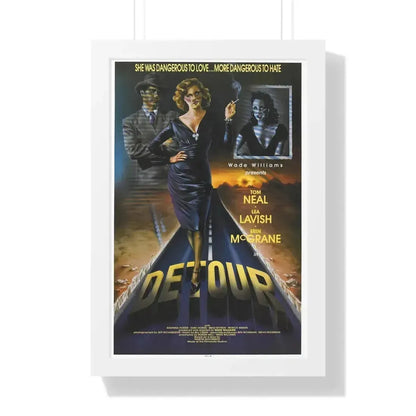 DETOUR 1945 - Framed Movie Poster - The Sticker Space