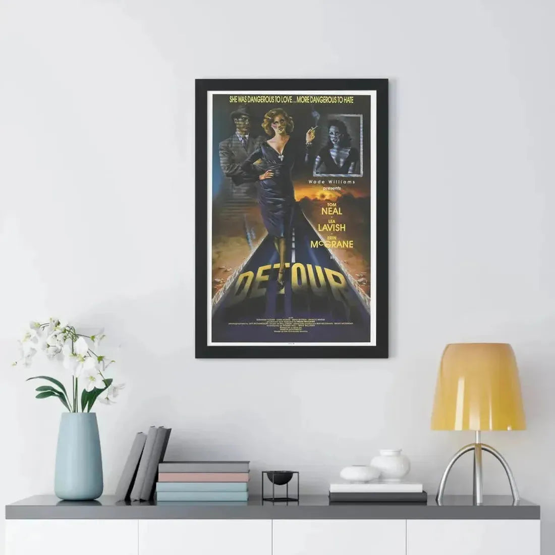 DETOUR 1945 - Framed Movie Poster - The Sticker Space