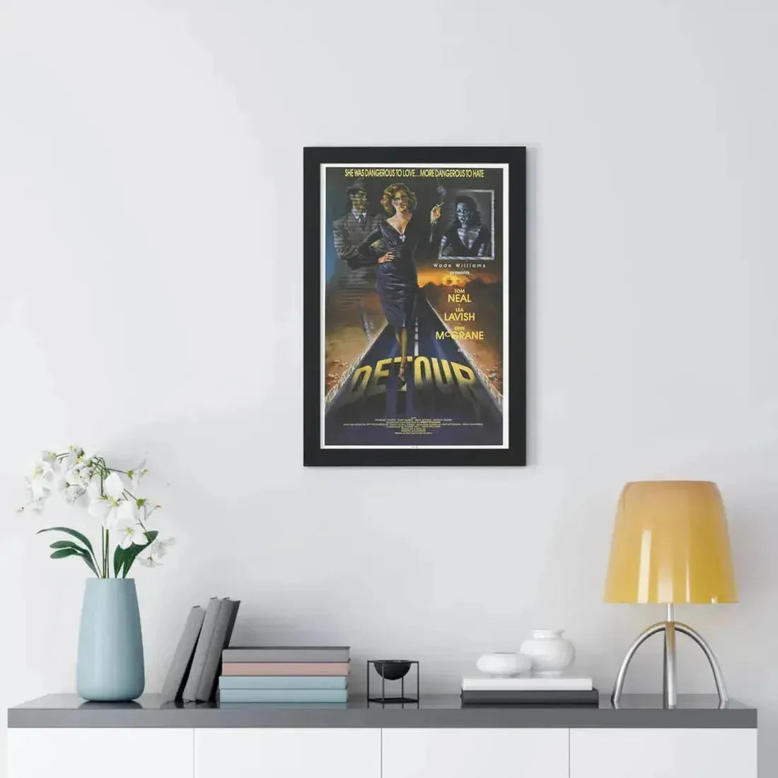 DETOUR 1945 - Framed Movie Poster - The Sticker Space