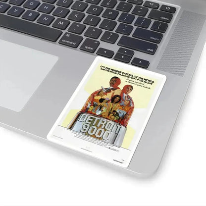 Detroit 9000 1973 Movie Poster - STICKER Vinyl Kiss-Cut Decal - The Sticker Space