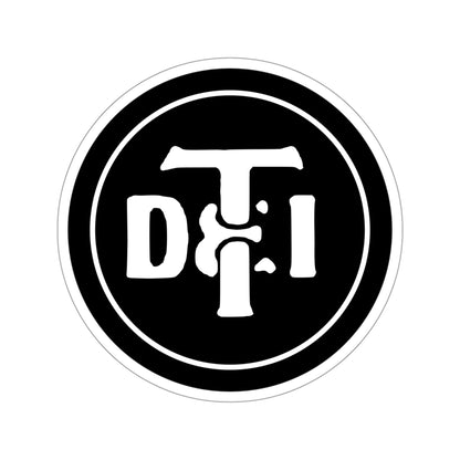 Detroit, Toledo and Ironton Railroad STICKER Vinyl Die-Cut Decal-4 Inch-The Sticker Space