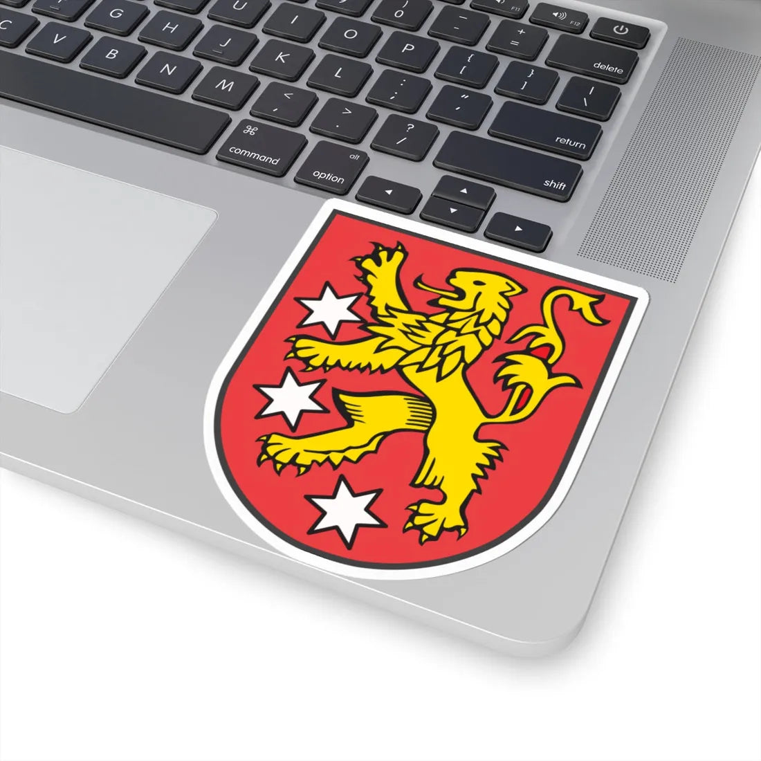 DEU Aach Hegau COA (Germany) (Coat of Arms) STICKER Vinyl Kiss-Cut Decal - The Sticker Space