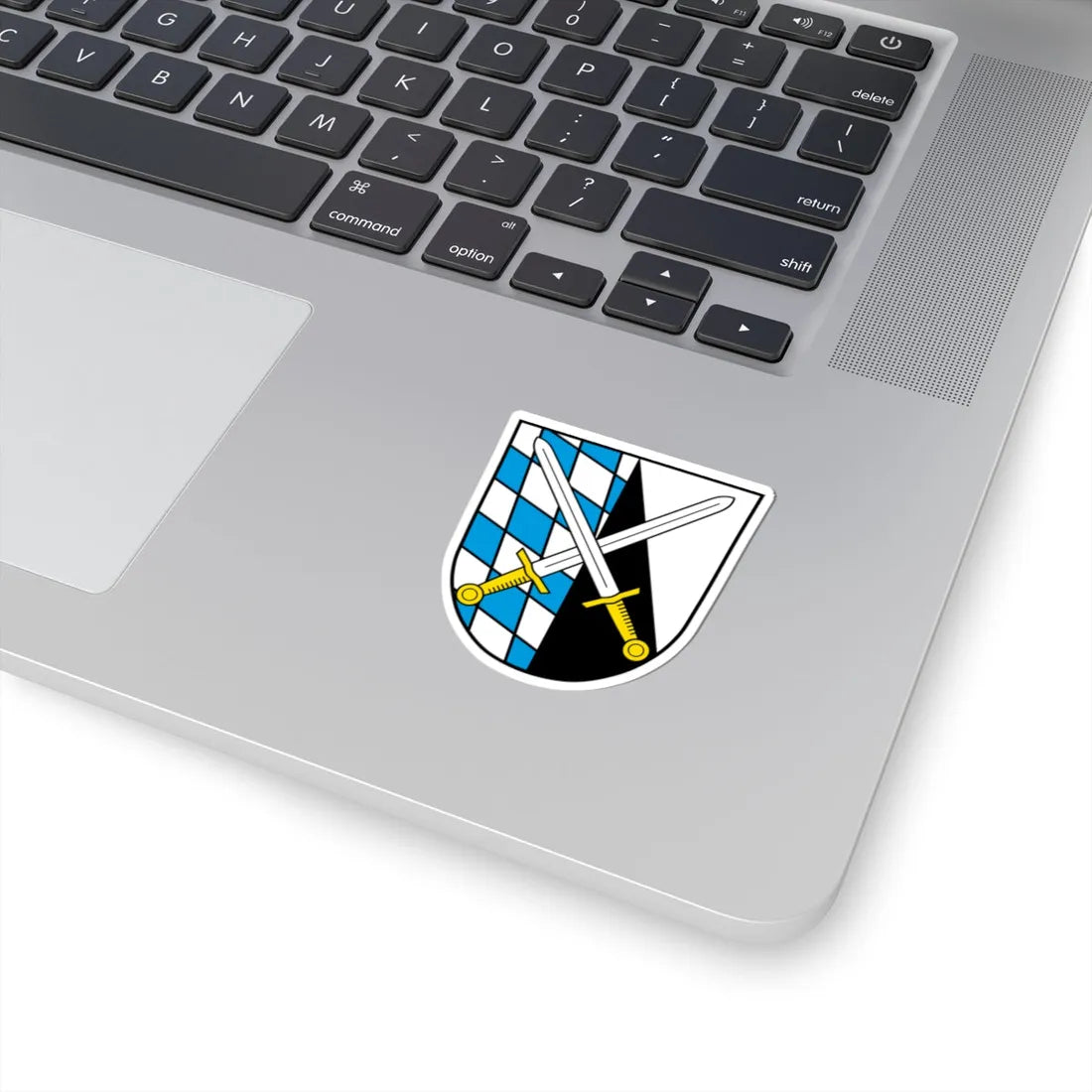 DEU Abensberg COA (Germany) (Coat of Arms) STICKER Vinyl Kiss-Cut Decal - The Sticker Space