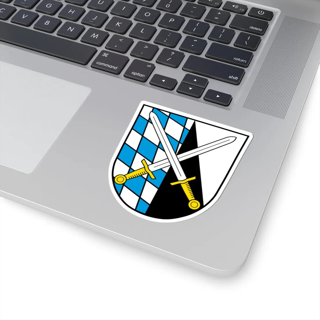 DEU Abensberg COA (Germany) (Coat of Arms) STICKER Vinyl Kiss-Cut Decal - The Sticker Space
