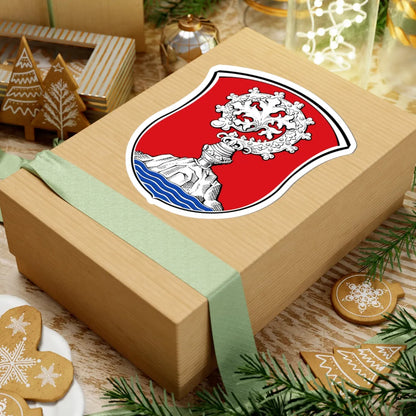 DEU Abtsteinach COA (Germany) (Coat of Arms) STICKER Vinyl Kiss-Cut Decal - The Sticker Space