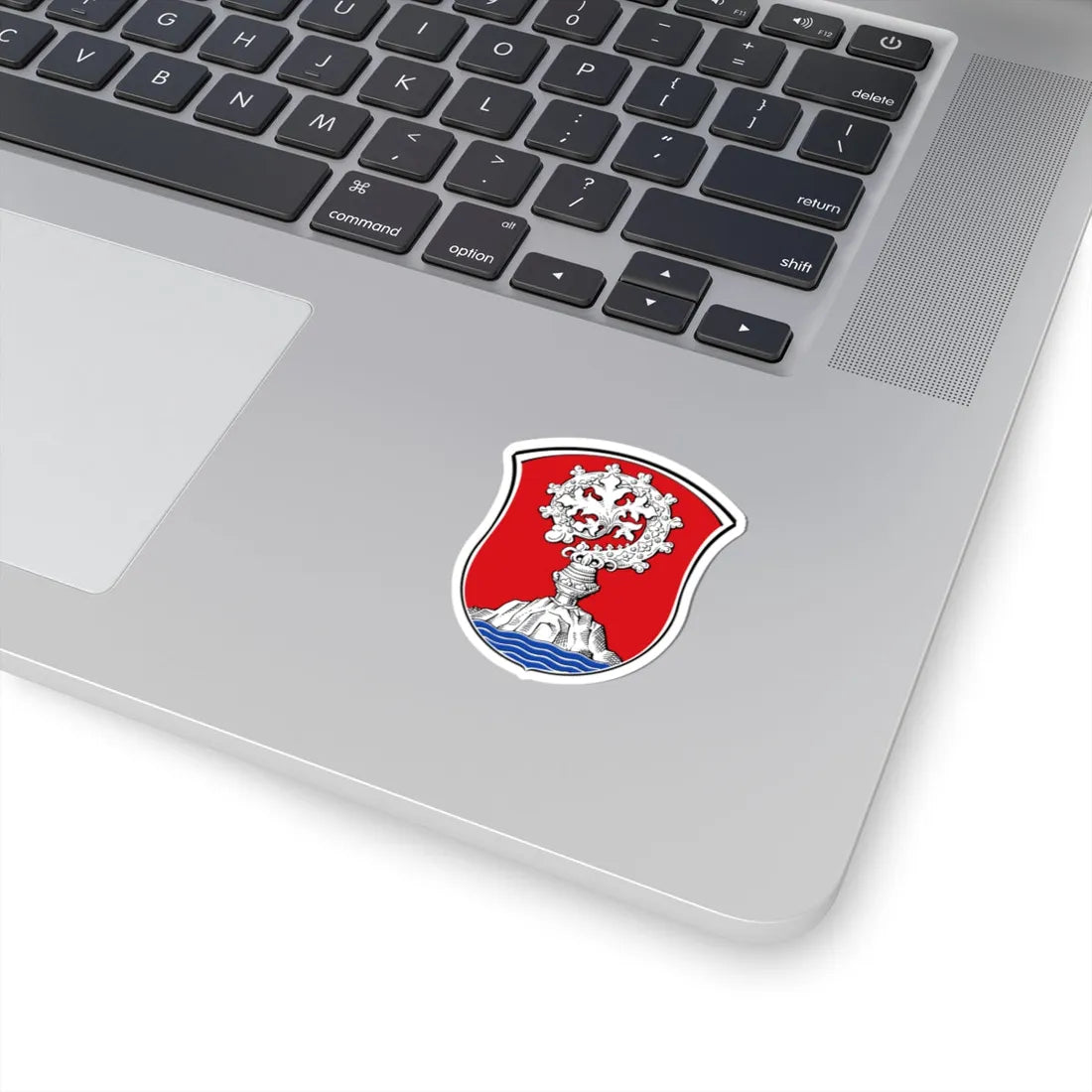 DEU Abtsteinach COA (Germany) (Coat of Arms) STICKER Vinyl Kiss-Cut Decal - The Sticker Space