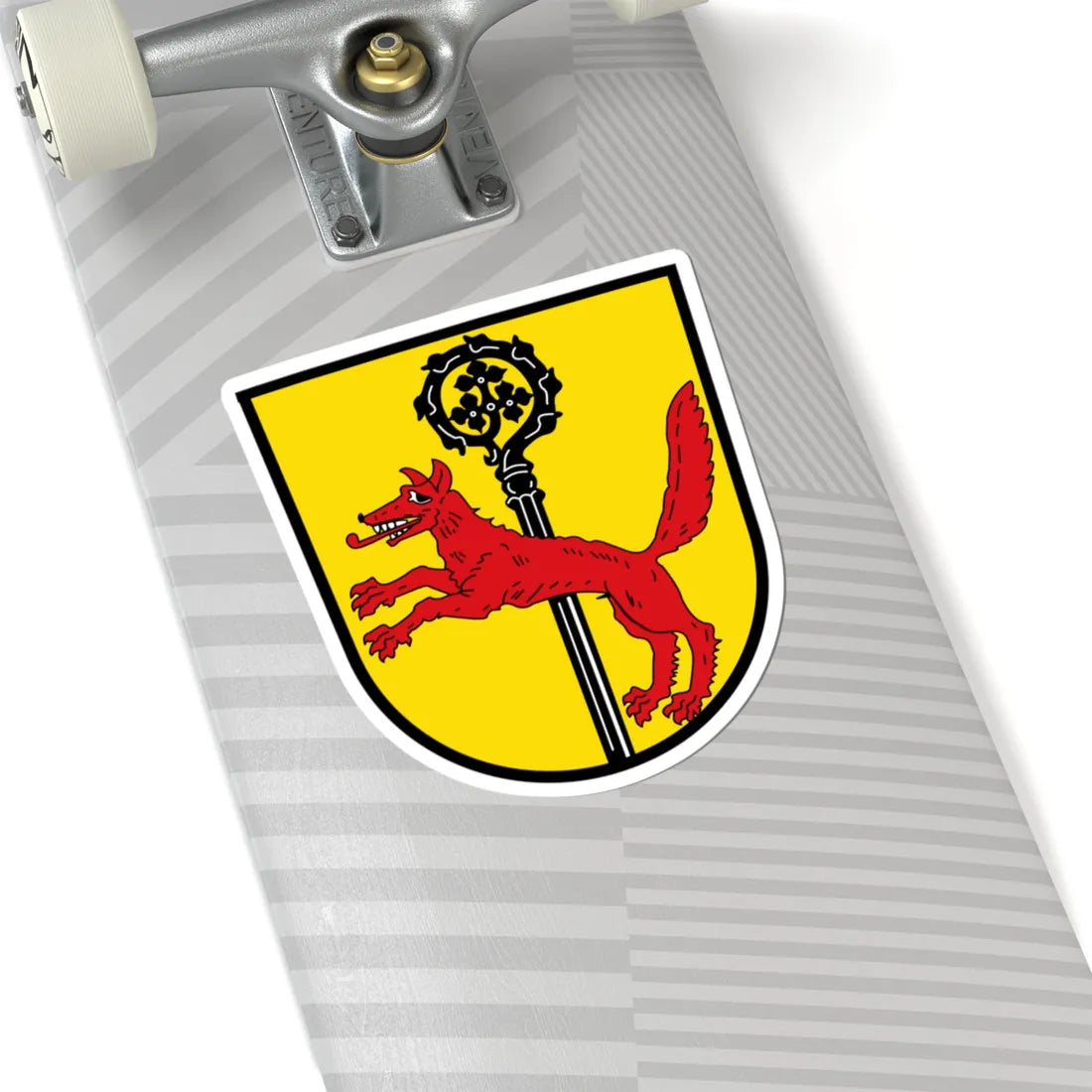 DEU Abtswind COA (Germany) (Coat of Arms) STICKER Vinyl Kiss-Cut Decal - The Sticker Space