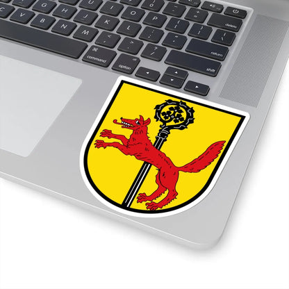 DEU Abtswind COA (Germany) (Coat of Arms) STICKER Vinyl Kiss-Cut Decal - The Sticker Space
