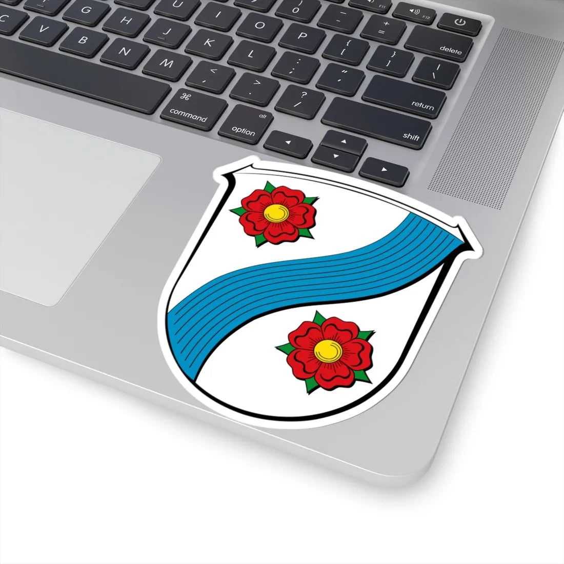 DEU Achenbach Breidenbach COA (Germany) (Coat of Arms) STICKER Vinyl Kiss-Cut Decal - The Sticker Space