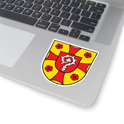DEU Adelschlag COA (Germany) (Coat of Arms) STICKER Vinyl Kiss-Cut Decal - The Sticker Space