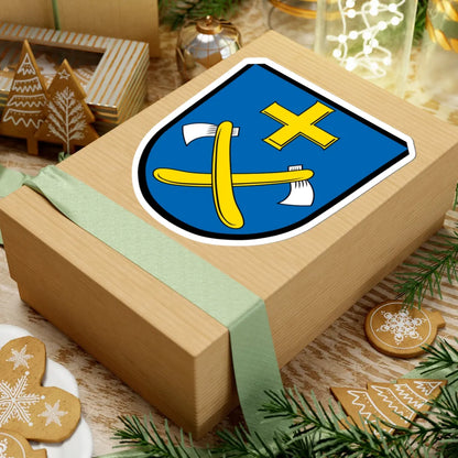 DEU Adelsried COA (Germany) (Coat of Arms) STICKER Vinyl Kiss-Cut Decal - The Sticker Space