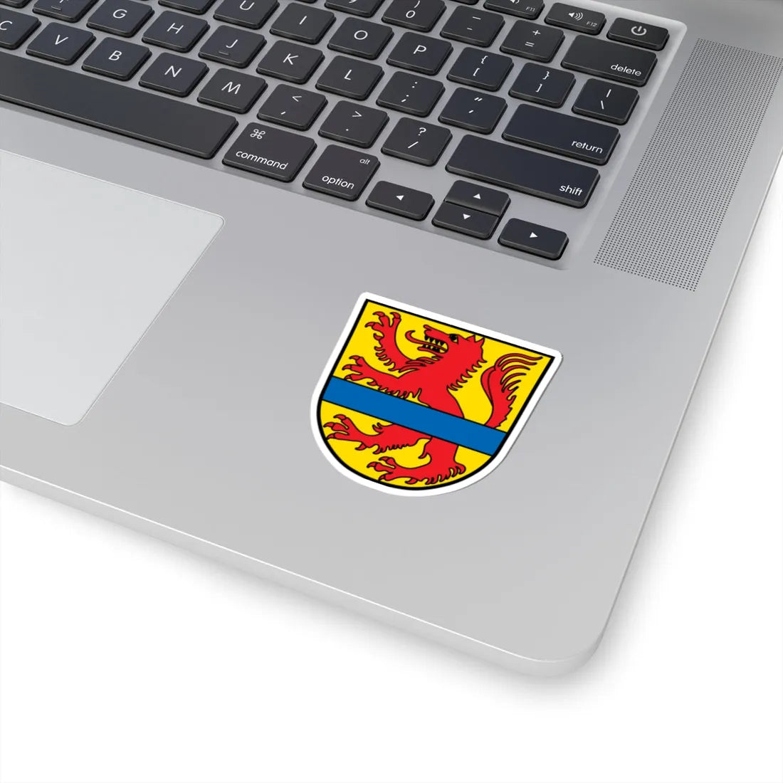 DEU Aholming COA (Germany) (Coat of Arms) STICKER Vinyl Kiss-Cut Decal - The Sticker Space