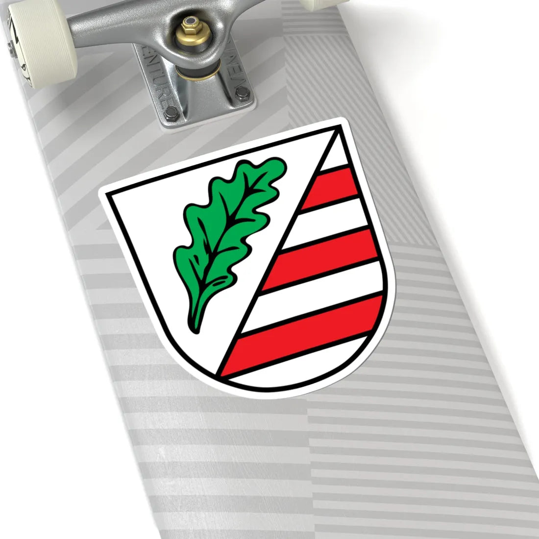 DEU Aicha vorm Wald COA (Germany) (Coat of Arms) STICKER Vinyl Kiss-Cut Decal - The Sticker Space