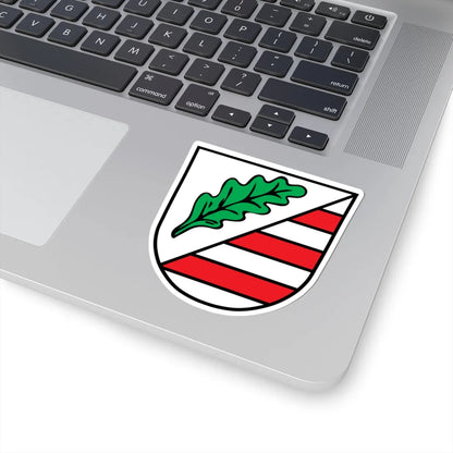 DEU Aicha vorm Wald COA (Germany) (Coat of Arms) STICKER Vinyl Kiss-Cut Decal - The Sticker Space