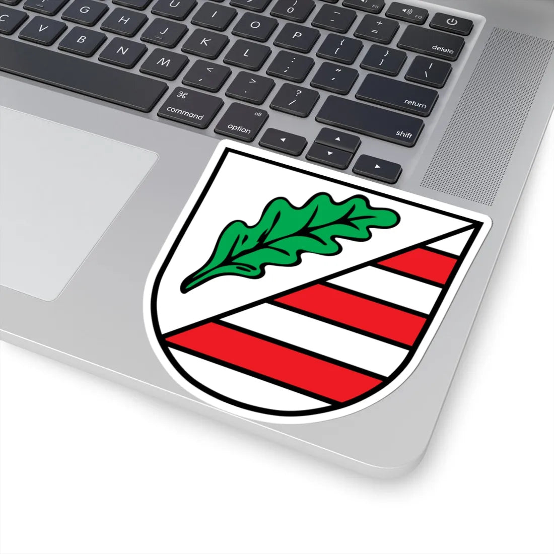 DEU Aicha vorm Wald COA (Germany) (Coat of Arms) STICKER Vinyl Kiss-Cut Decal - The Sticker Space