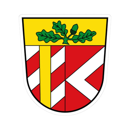 DEU Aichen COA (Germany) (Coat of Arms) STICKER Vinyl Kiss-Cut Decal 3 Inch White - The Sticker Space