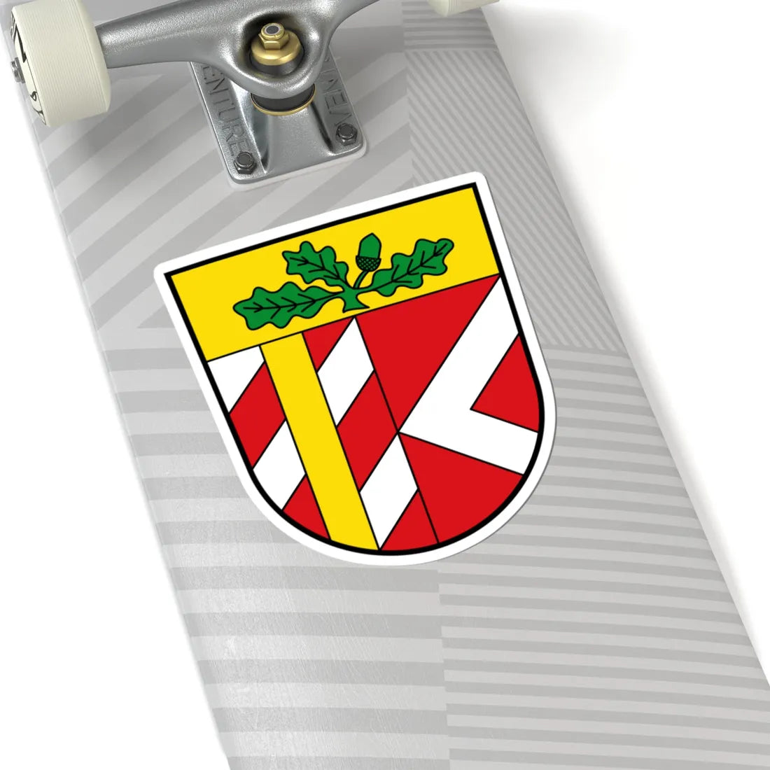 DEU Aichen COA (Germany) (Coat of Arms) STICKER Vinyl Kiss-Cut Decal - The Sticker Space