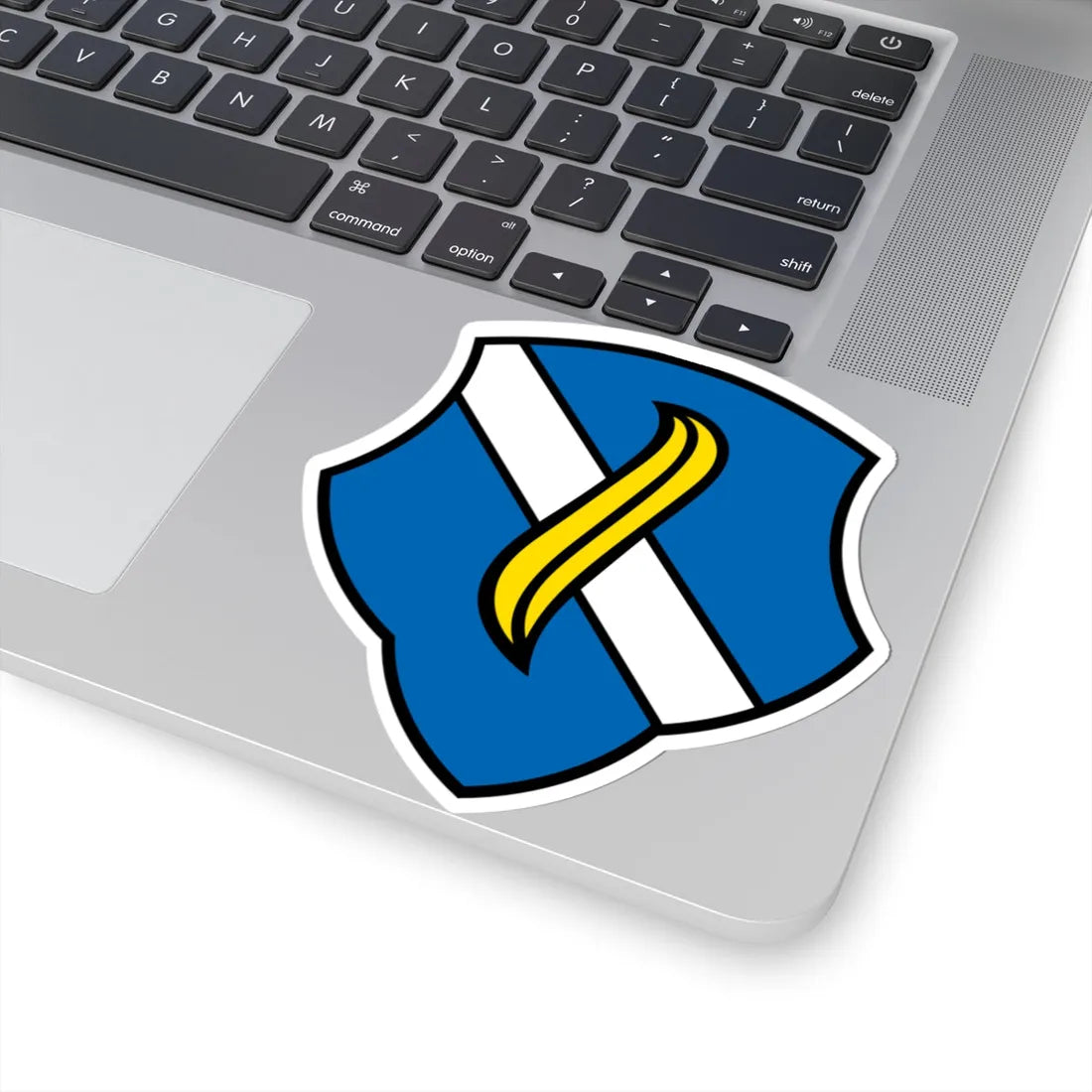 DEU Aidenbach COA deriv (Germany) (Coat of Arms) STICKER Vinyl Kiss-Cut Decal - The Sticker Space