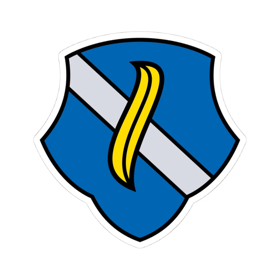 DEU Aidenbach COA (Germany) (Coat of Arms) STICKER Vinyl Kiss-Cut Decal - The Sticker Space