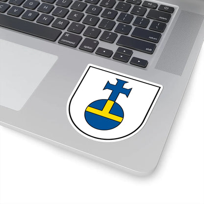 DEU Aidlingen COA (Germany) (Coat of Arms) STICKER Vinyl Kiss-Cut Decal - The Sticker Space