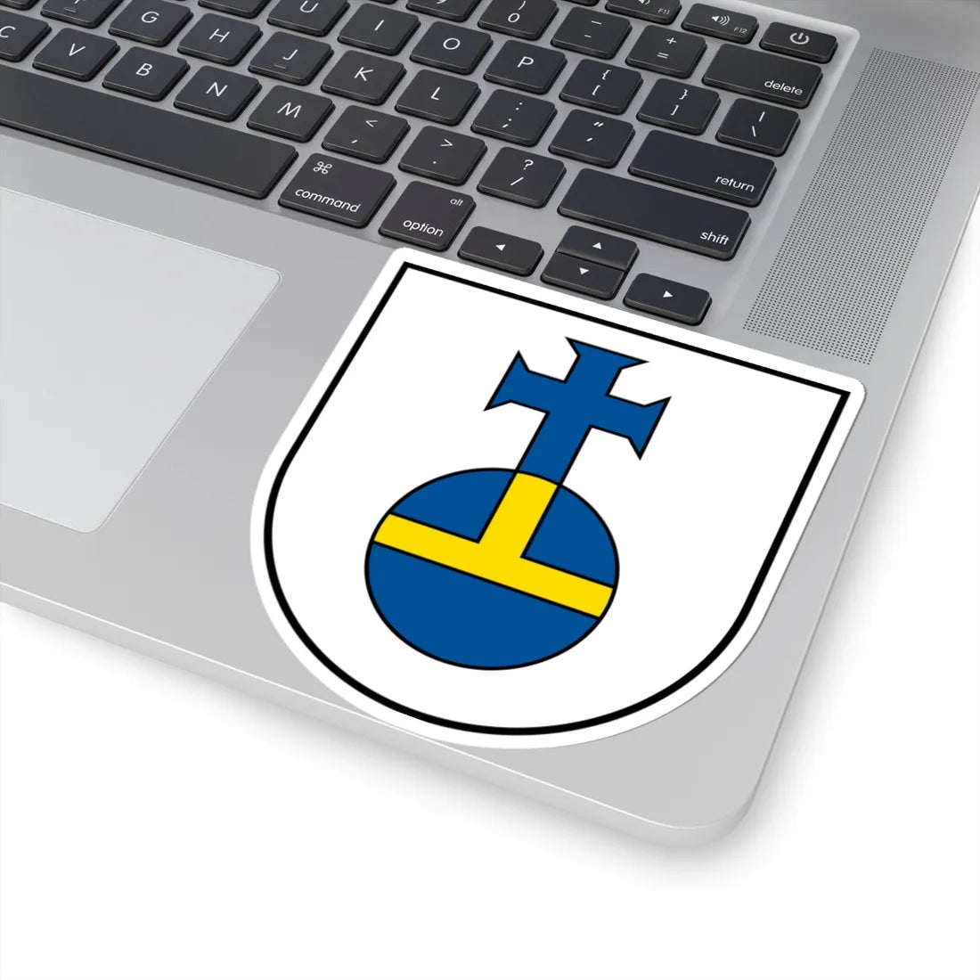 DEU Aidlingen COA (Germany) (Coat of Arms) STICKER Vinyl Kiss-Cut Decal - The Sticker Space