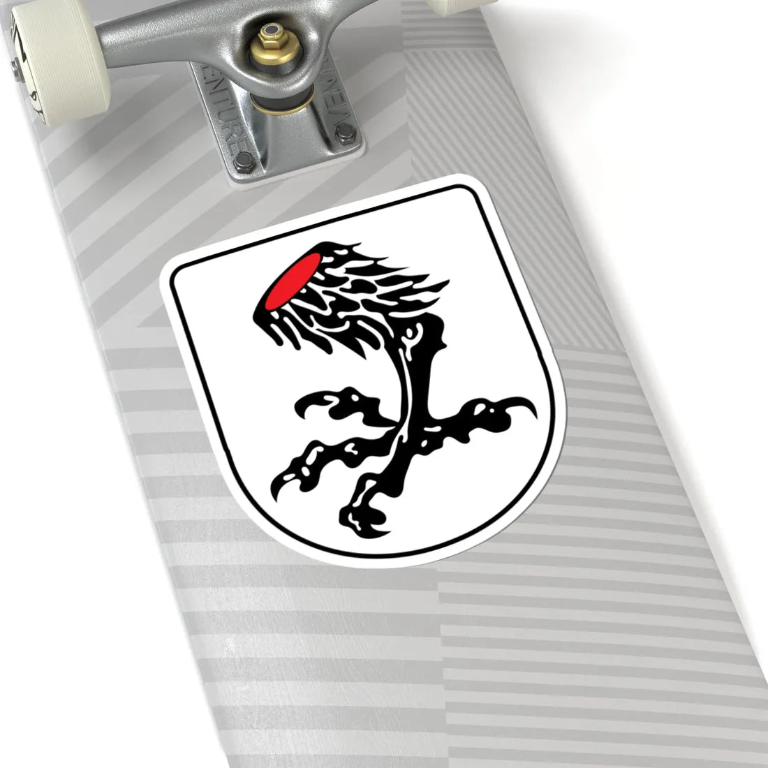 DEU Aindling COA (Germany) (Coat of Arms) STICKER Vinyl Kiss-Cut Decal - The Sticker Space