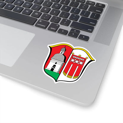 DEU Aislingen COA (Germany) (Coat of Arms) STICKER Vinyl Kiss-Cut Decal - The Sticker Space