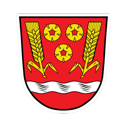 DEU Aiterhofen COA (Germany) (Coat of Arms) STICKER Vinyl Kiss-Cut Decal - The Sticker Space