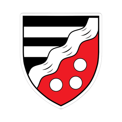 DEU Albertshofen COA (Germany) (Coat of Arms) STICKER Vinyl Kiss-Cut Decal 6 Inch White - The Sticker Space