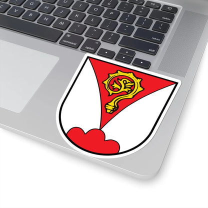 DEU Aldersbach COA (Germany) (Coat of Arms) STICKER Vinyl Kiss-Cut Decal - The Sticker Space