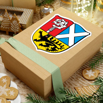 DEU Alerheim COA (Germany) (Coat of Arms) STICKER Vinyl Kiss-Cut Decal - The Sticker Space