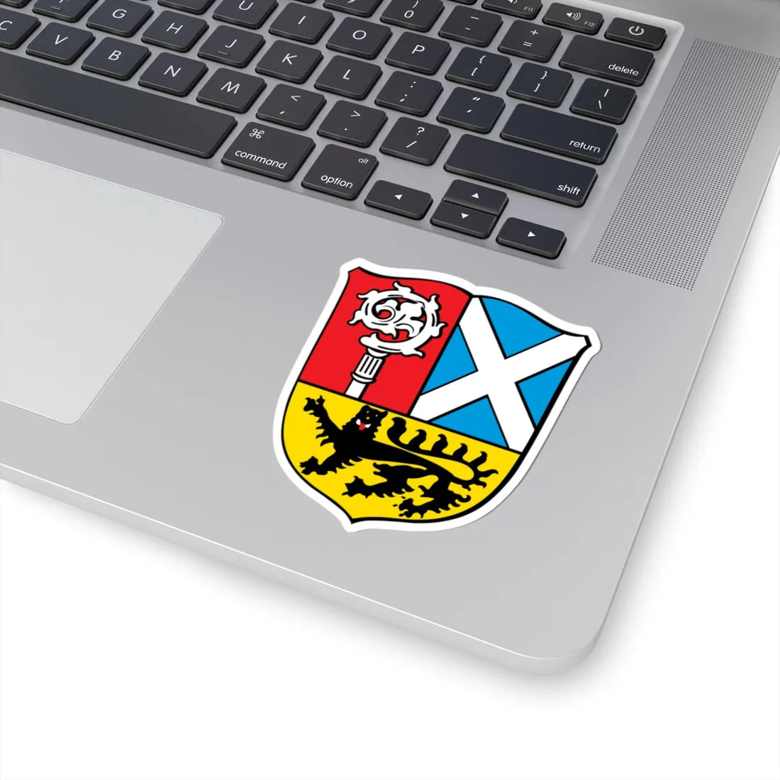 DEU Alerheim COA (Germany) (Coat of Arms) STICKER Vinyl Kiss-Cut Decal - The Sticker Space