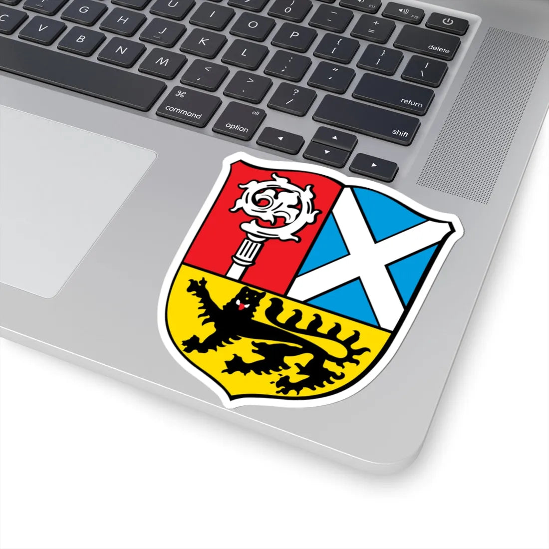 DEU Alerheim COA (Germany) (Coat of Arms) STICKER Vinyl Kiss-Cut Decal - The Sticker Space