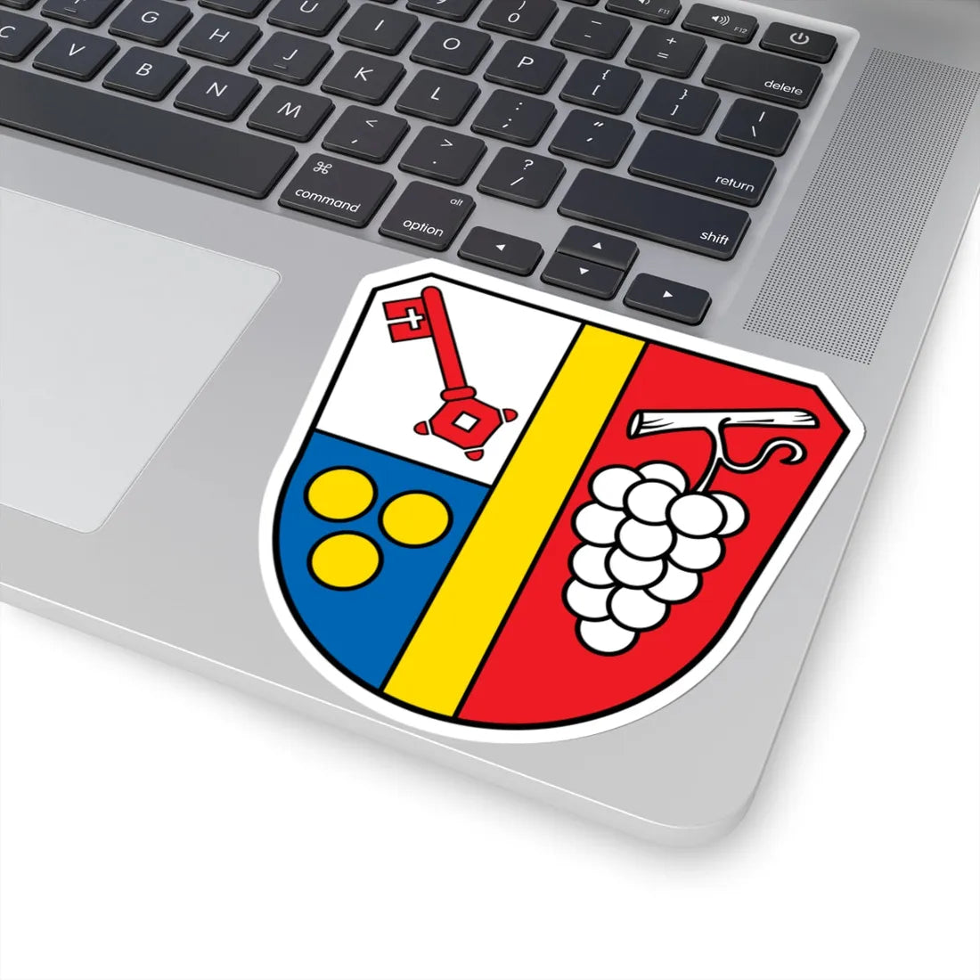 DEU Aletshausen COA (Germany) (Coat of Arms) STICKER Vinyl Kiss-Cut Decal - The Sticker Space