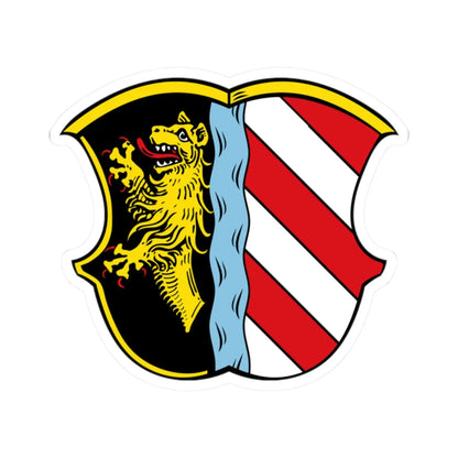 DEU Alfeld Mittelfranken COA (Germany) (Coat of Arms) STICKER Vinyl Kiss-Cut Decal 2 Inch White - The Sticker Space