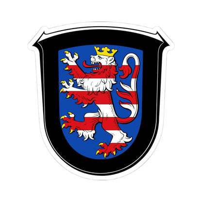 DEU Allendorf Lumda COA (Germany) (Coat of Arms) STICKER Vinyl Kiss-Cut Decal 4 Inch White - The Sticker Space