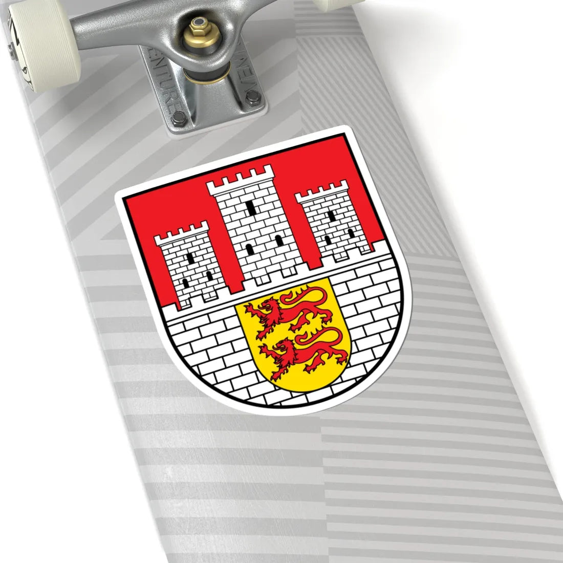DEU Allersberg COA (Germany) (Coat of Arms) STICKER Vinyl Kiss-Cut Decal - The Sticker Space