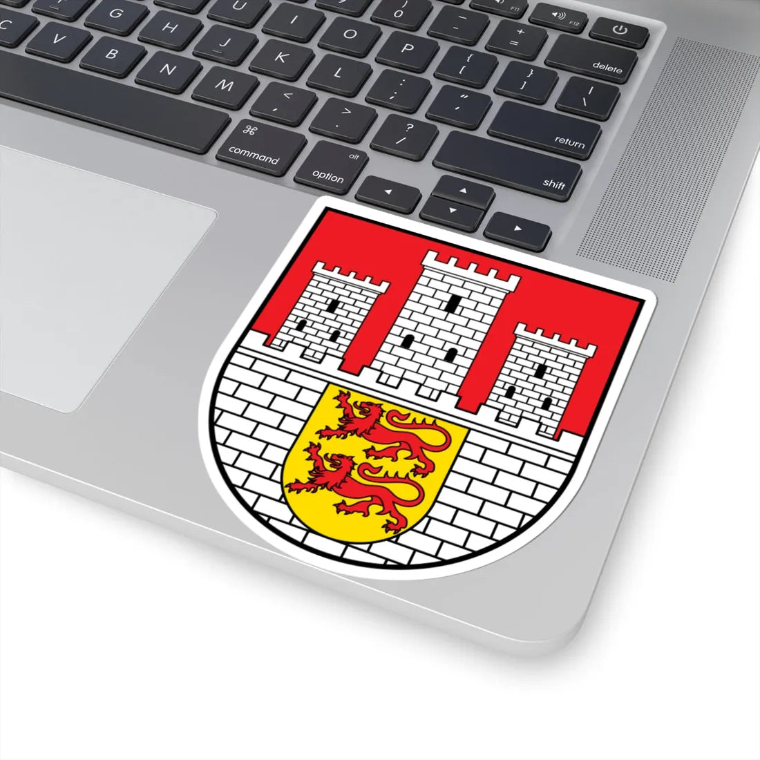 DEU Allersberg COA (Germany) (Coat of Arms) STICKER Vinyl Kiss-Cut Decal - The Sticker Space