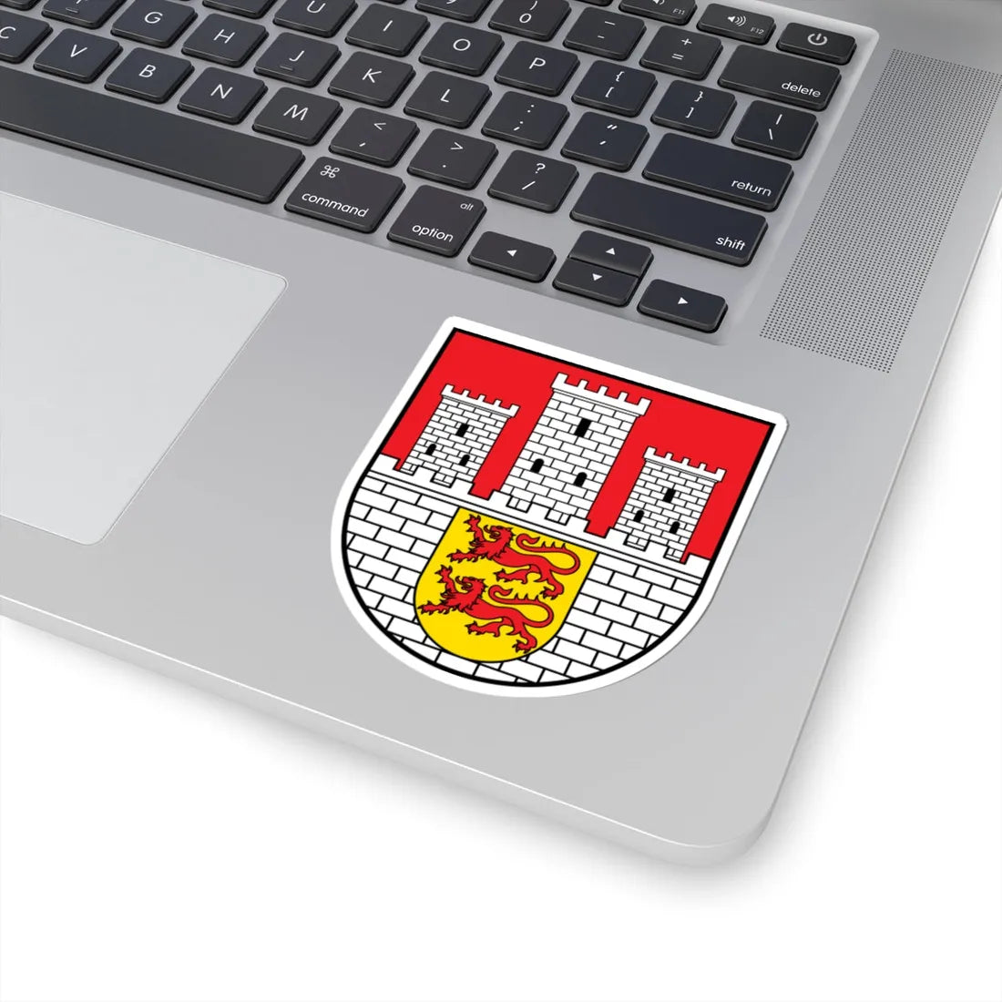 DEU Allersberg COA (Germany) (Coat of Arms) STICKER Vinyl Kiss-Cut Decal - The Sticker Space