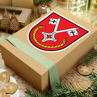 DEU Allershausen Bayern COA (Germany) (Coat of Arms) STICKER Vinyl Kiss-Cut Decal - The Sticker Space