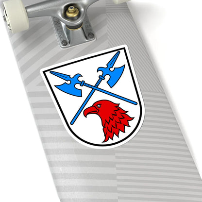 DEU Alling COA (Germany) (Coat of Arms) STICKER Vinyl Kiss-Cut Decal - The Sticker Space