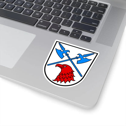 DEU Alling COA (Germany) (Coat of Arms) STICKER Vinyl Kiss-Cut Decal - The Sticker Space