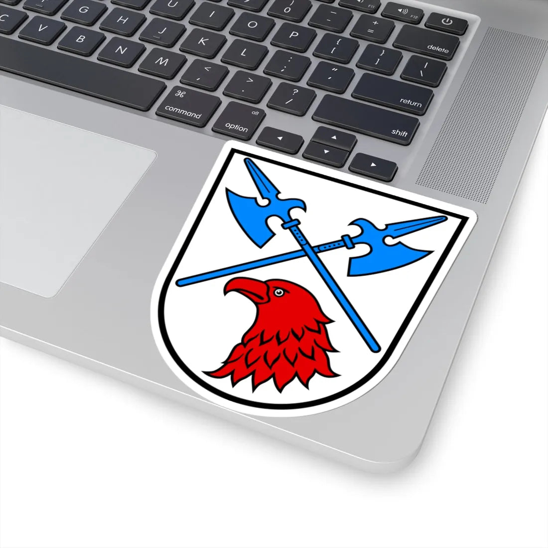 DEU Alling COA (Germany) (Coat of Arms) STICKER Vinyl Kiss-Cut Decal - The Sticker Space