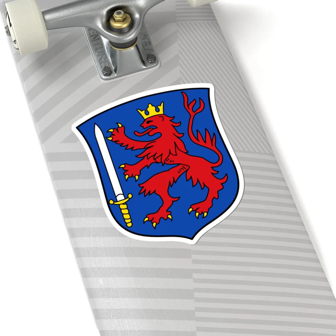 DEU Alsfeld klein COA (Germany) (Coat of Arms) STICKER Vinyl Kiss-Cut Decal - The Sticker Space