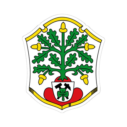 DEU Alt-Herne COA (Germany) (Coat of Arms) STICKER Vinyl Kiss-Cut Decal 6 Inch White - The Sticker Space