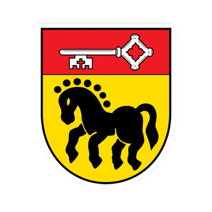 DEU Altendorf Oberfranken COA (Germany) (Coat of Arms) STICKER Vinyl Kiss-Cut Decal 2 Inch White - The Sticker Space