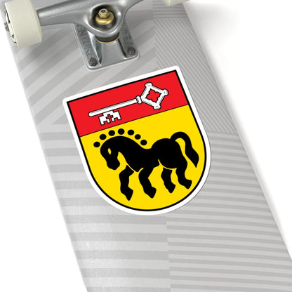 DEU Altendorf Oberfranken COA (Germany) (Coat of Arms) STICKER Vinyl Kiss-Cut Decal - The Sticker Space