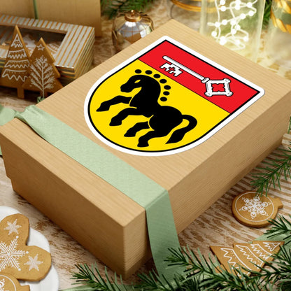 DEU Altendorf Oberfranken COA (Germany) (Coat of Arms) STICKER Vinyl Kiss-Cut Decal - The Sticker Space