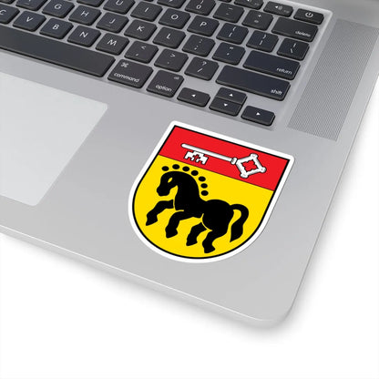 DEU Altendorf Oberfranken COA (Germany) (Coat of Arms) STICKER Vinyl Kiss-Cut Decal - The Sticker Space