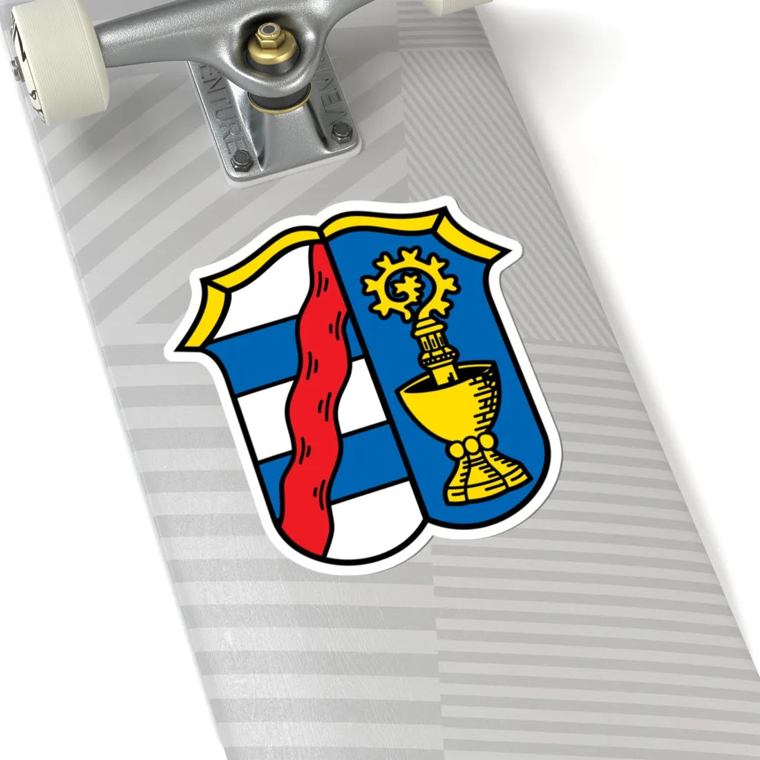 DEU Altenkunstadt COA (Germany) (Coat of Arms) STICKER Vinyl Kiss-Cut Decal - The Sticker Space